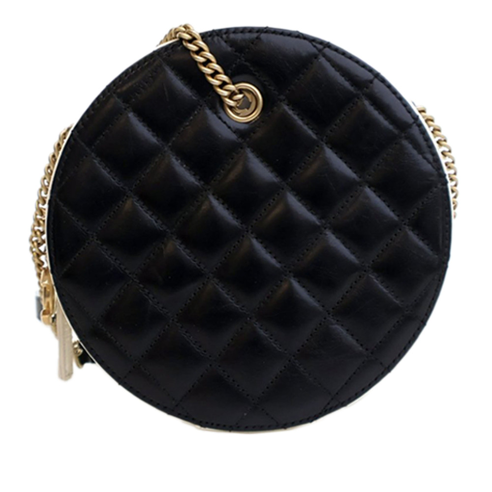 Pre-Loved Chanel Crumpled Calfskin En Vogue Round Bag - Picture 2 of 12